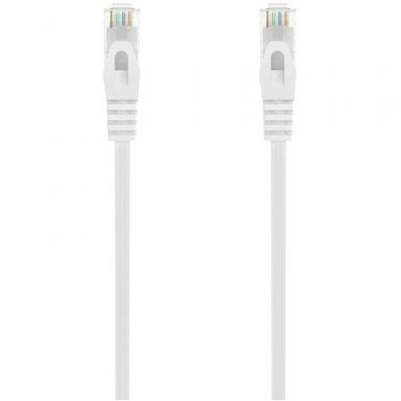 Cabo de Rede RJ45 AWG24 UTP Aisens A145-0596 Cat.6A/ LSZH/ 2m/ Branco