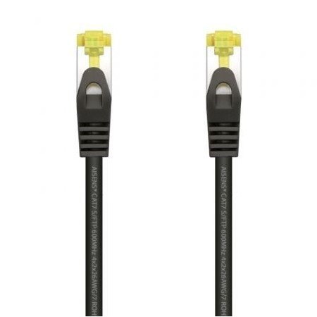 Cabo de Rede RJ45 SFTP Aisens A146-0487 Cat.7/ 2m/ Preto