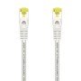 Cabo de Rede RJ45 SFTP Aisens A146-0491 Cat.7/ 2m/ Branco