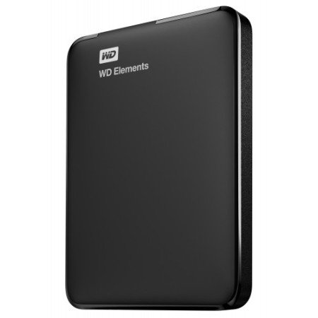 Disco rígido externo portátil Western Digital WD Elements 2000 GB Preto