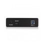 Ewent EW7056 Gabinete de disco rígido externo 3,5" HDD gabinete preto