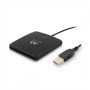 Leitor de cartão inteligente EW1052 USB 2.0 preto