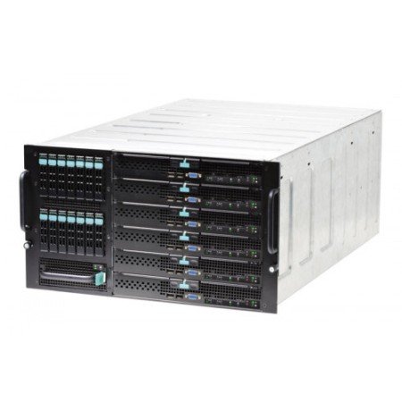 Gabinete de computador Intel MFSYS25V2 Rack preto, cinza 1000 W