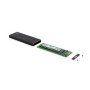 Ewent EW7023 Compartimento para Disco Rígido Externo Compartimento para Unidade de Estado Sólido Externo (SSD) Preto