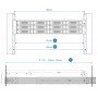 Acessório de rack QNAP RAIL-B02