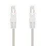 Cabo de Rede RJ45 UTP Nanocable 10.20.0401-W Cat.6/ 1m/ Branco
