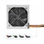 Fonte de alimentação TooQ TQEP-500S-INT 500 W 24 pinos ATX ATX Silver
