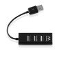 Hub de interface Ewent EW1123 480 Mbit/s Preto