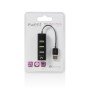 Hub de interface Ewent EW1123 480 Mbit/s Preto