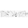 Cabo anti-roubo Ewent EW1241 Prata 1,5 m