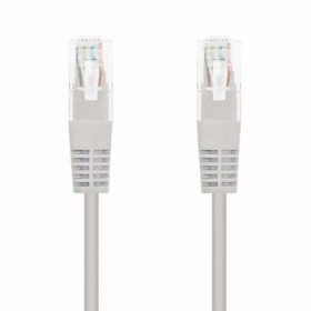 Cabo de Rede RJ45 UTP Nanocable 10.20.0400-L25 Cat.6/ 25cm/ Cinza