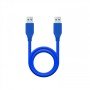 Caixa de disco rígido externo TooQ TQE-2524B Caixa de disco rígido de 2,5" preta