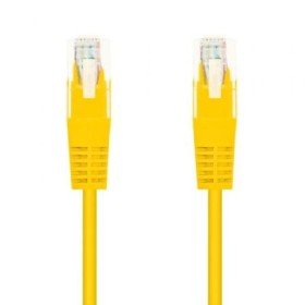 Cabo de rede Nanocable RJ45 UTP 10.20.0400-L25-Y Cat.6/ 25cm/ Amarelo