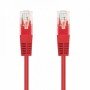 Cabo de Rede RJ45 UTP Nanocable 10.20.0400-R Cat.6/ 50cm/ Vermelho