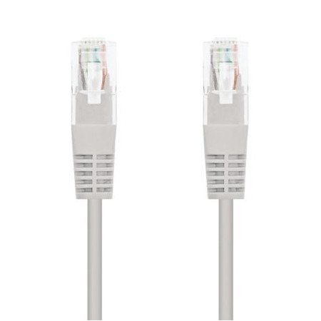 Cabo de rede RJ45 UTP Nanocable 10.20.1300 Cat.6/ 50cm/ Cinza