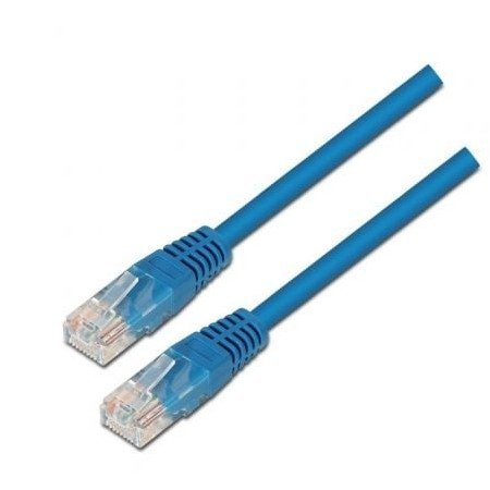 Cabo de Rede RJ45 UTP Aisens A133-0190 Cat.5e/ 50cm/ Azul