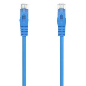 Cabo de rede RJ45 AWG24 UTP Aisens A145-0571 Cat.6A/ LSZH/ 30cm/ Azul