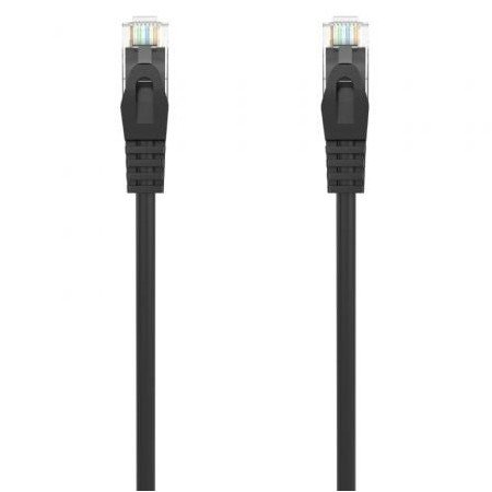 Cabo de Rede RJ45 AWG24 UTP Aisens A145-0587 Cat.6A/ LSZH/ 1m/ Preto