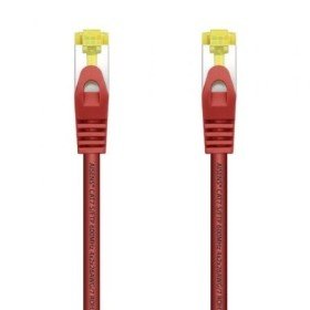 Cabo de rede RJ45 SFTP Aisens A146-0468 Cat.7/ 25cm/ Vermelho
