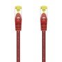 Cabo de rede RJ45 SFTP Aisens A146-0468 Cat.7/ 25cm/ Vermelho