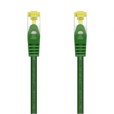 Cabo de Rede RJ45 SFTP Aisens A146-0482 Cat.7/ 1m/ Verde