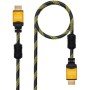 Cabo HDMI 2.0 4K Nanocable 10.15.1602/ HDMI Macho - HDMI Macho/ 1,5m/ Preto/ Laranja