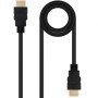 Cabo HDMI 2.0 4K Nanocable 10.15.3805/ HDMI Macho - HDMI Macho/ 5m/ Preto