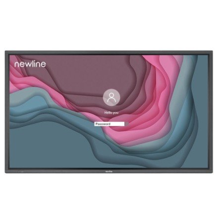 NEWLINE NAOS IP+ TT-8621IP - MONITOR TÁCTIL DE 86" DE CAPACIDADE, 20 PONTOS, 4K, ÂNGULO DE VISÃO DE 178º, SEM ANDROID IDEAL MAX 
