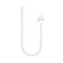 Nanocable organizador de cabos flexível 25 mm, branco, 2 m