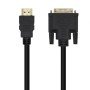Cabo HDMI Aisens A117-0451/ DVI Macho - HDMI Macho/ 3m/ Preto