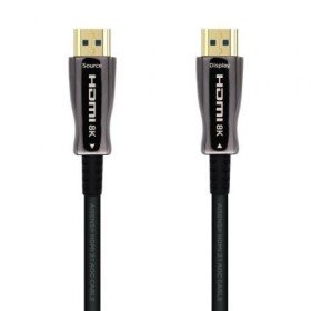 Cabo HDMI 2.1 AOC 8K Aisens A153-0524/ HDMI Macho - HDMI Macho/ 100m/ Preto