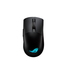 ASUS ROG Keris Wireless AimPoint Mouse Mão Direita RF Wireless + Bluetooth + USB Type-C Ótico 36000 DPI