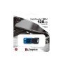 Kingston Technology DataTraveler 80 Unidade flash USB 128 GB USB Type-C 3.2 Gen 1 (3.1 Gen 1) Preto, Azul