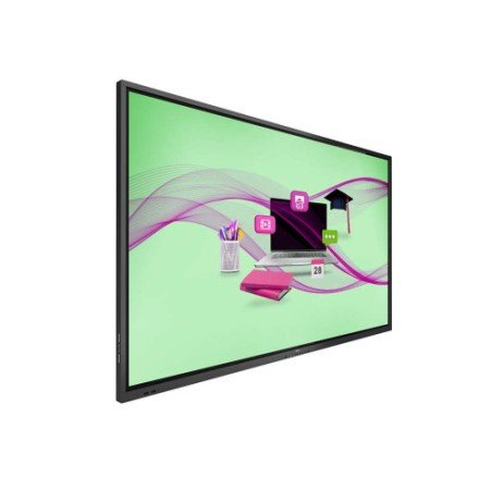 Philips 75BDL4052E/00 display de sinalização 190,5 cm (75") LCD Wi-Fi 380 cd/m² 4K Ultra HD Preto Tela sensível ao toque Android