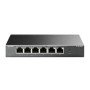 Switch TP-Link TL-SF1006P Não gerenciado Fast Ethernet (10/100) Power over Ethernet (PoE) Preto