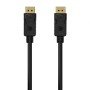 Cabo Displayport 1.2 4K Aisens A124-0548/ Displayport Macho - Displayport Macho/ 50cm/ Preto