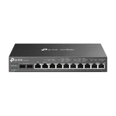 Roteador Gigabit Ethernet TP-Link ER7212PC Preto