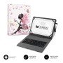 CAIXA COM TECLADO MICRO USB – KEYTAB TIPO C USB 11" FAIRIES