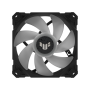 Ventilador ASUS TUF Gaming TF120 ARGB - Kit de ventilador triplo com controlador ARGB Estojo para computador refrigerador de ar 