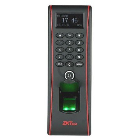 CONTROLE DE ACESSO DE IMPRESSÃO DIGITAL IP65 COM ID (P/N:ACO-TF1700-1)