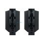 Alto-falante TooQ TQOWS-01B preto com fio