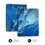 Bolsa para teclado SUBBLIM Keytab Pro BT Trendy Marble Blue