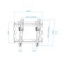 SUPORTE DE PAREDE TOOQ PARA TELA DE 23"-43"