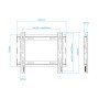 SUPORTE DE PAREDE TOOQ PARA TELA DE 23"-43"
