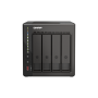 QNAP TS-453E NAS Torre Ethernet Preto J6412