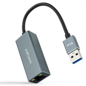 Adaptador USB 3.0 - Nanocable RJ45 10.03.0405/1000 Mbps