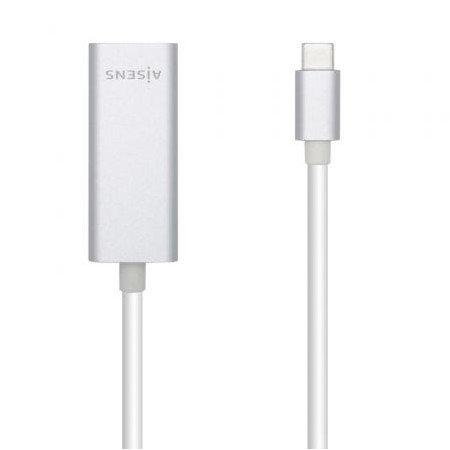 Adaptador USB 3.1 tipo C Aisens A109-0505/ USB tipo C - RJ45 fêmea