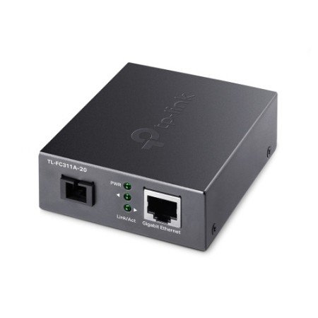 Conversor de mídia TP-Link TL-FC311A-20 1000 Mbit/s 1550 nm Monomodo Preto