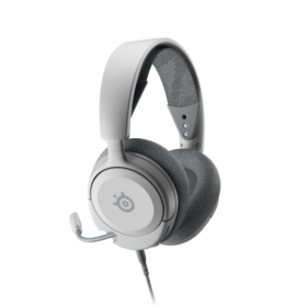 Steelseries Arctis Nova 1 Fones de ouvido com fio Tiara para jogos branco