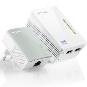 Adaptador Powerline TPLink WPA4220Kit 500Mbps/ Alcance 300m/ Pacote com 2